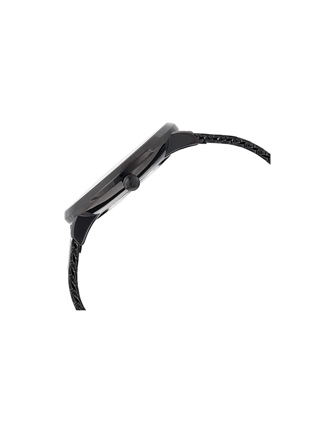 Montre Homme Tommy Hilfiger Brooklyn 1791507 - Cadran et bracelet maille milanaise noir vue 2