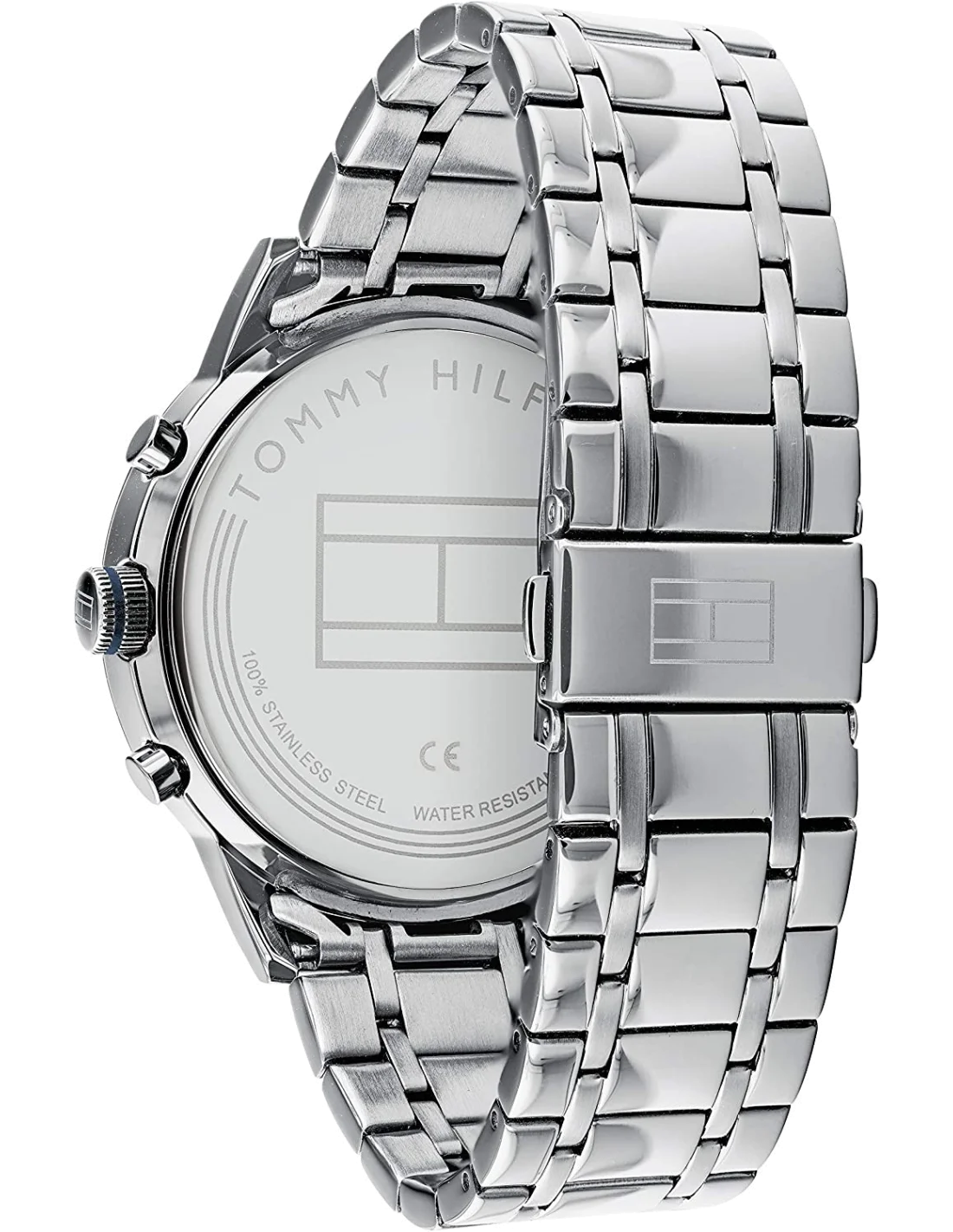 Montre Homme Tommy Hilfiger 1791632 Kyle Cadran Gris Multifonction Bracelet Acier vue 3