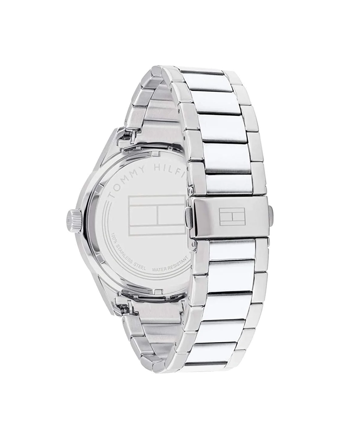 Montre Homme Tommy Hilfiger Austin 1791639 - Cadran Bleu Multifonction, Bracelet Acier Brun vue 3