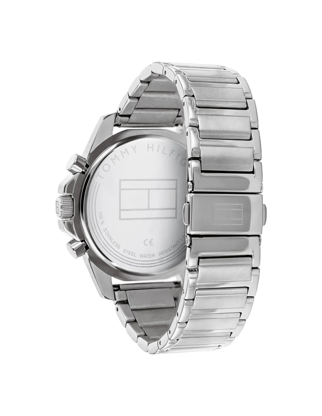 Montre Homme Tommy Hilfiger 1791788 Chronographe Acier Cadran Bleu vue 3