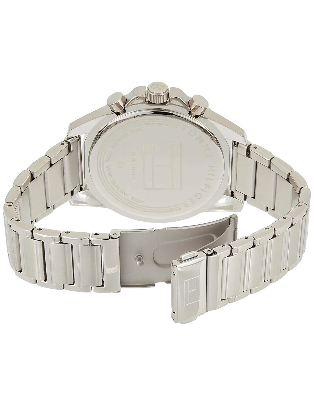 Montre Homme Tommy Hilfiger 1791788 Chronographe Acier Cadran Bleu vue 4