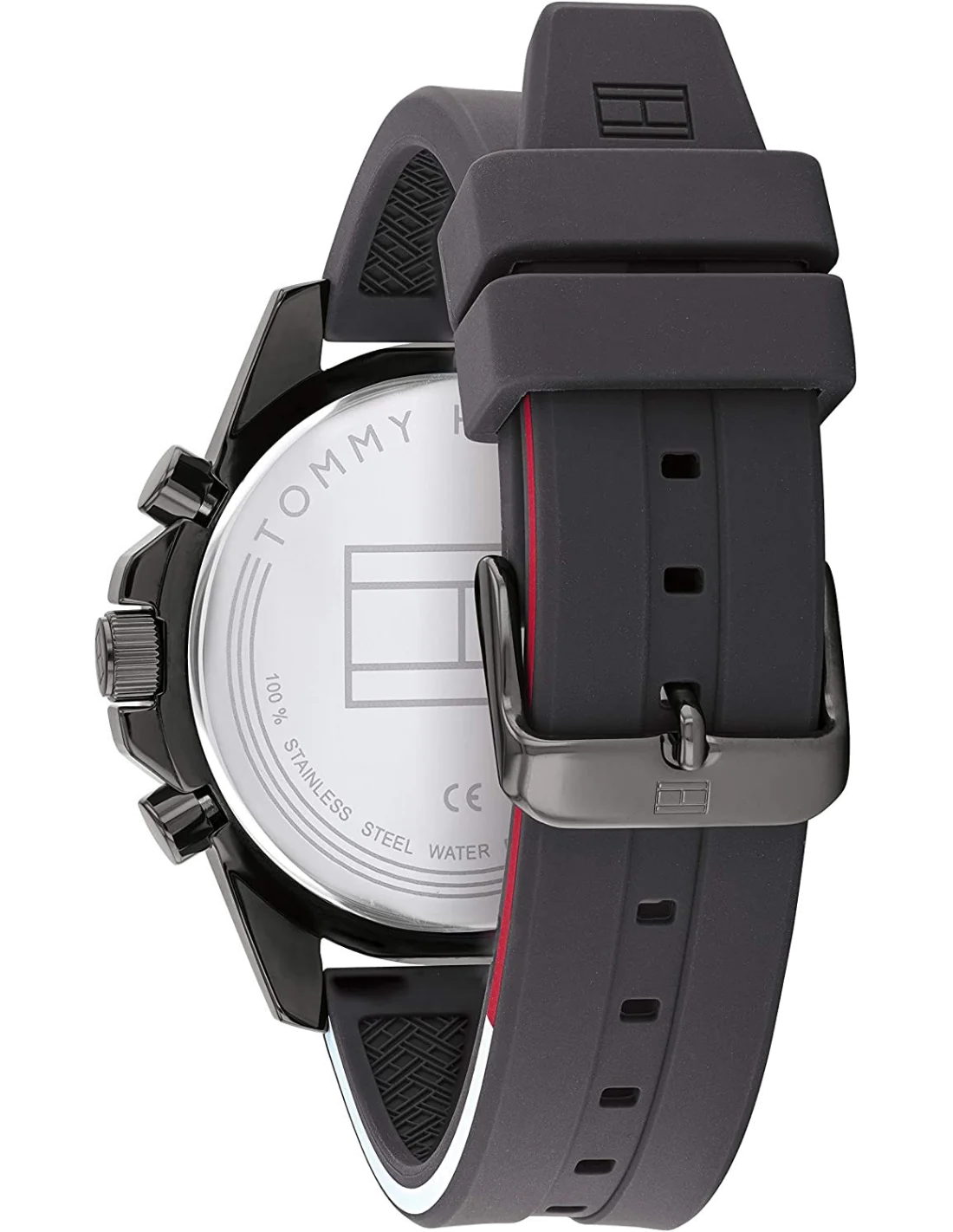 Montre Homme Tommy Hilfiger Mason 1791792 - Cadran Noir, Bracelet Noir vue 2