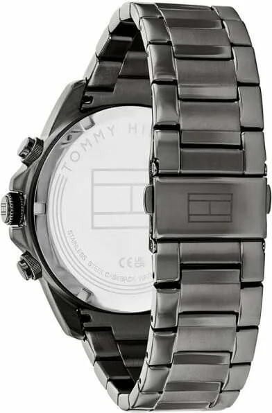 Montre Homme Tommy Hilfiger Lars 1792061 en acier gris vue 3