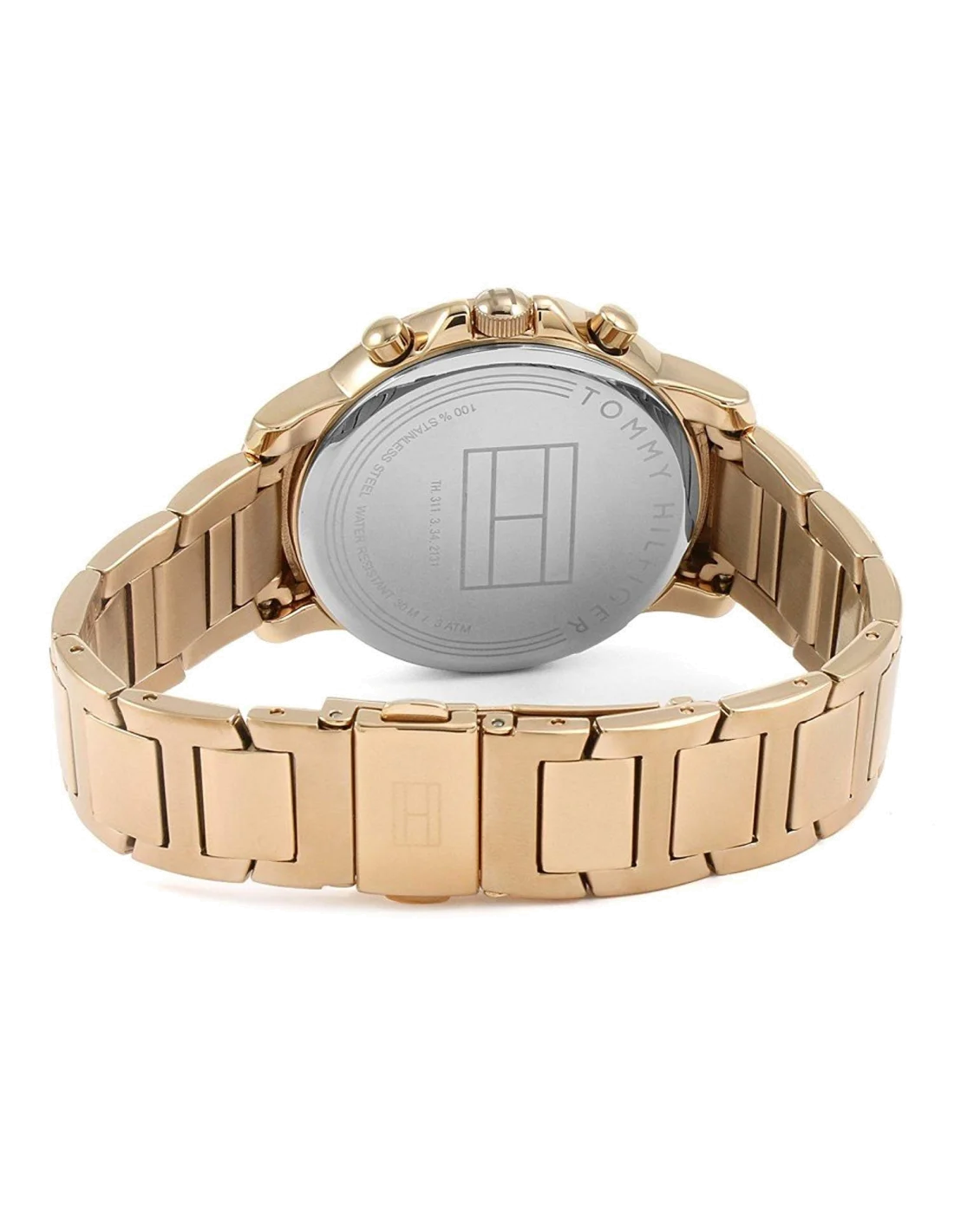 Montre Femme Tommy Hilfiger​ ​​Claudia 1781743 Acier or rose vue 2