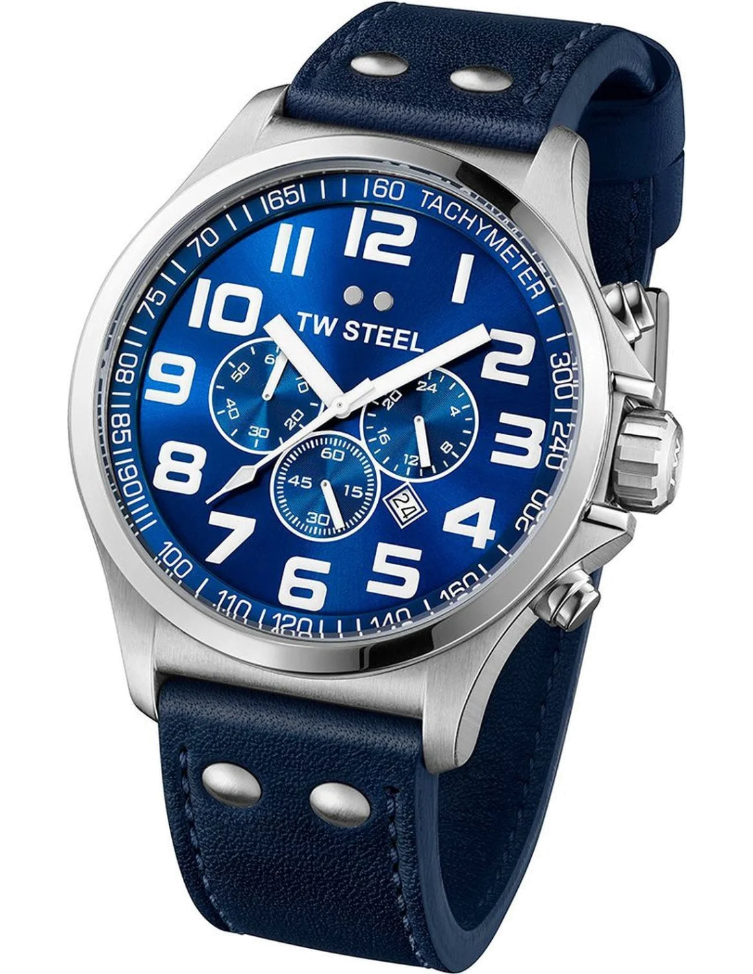Montre Homme TW Steel Pilot TW403 Bleu