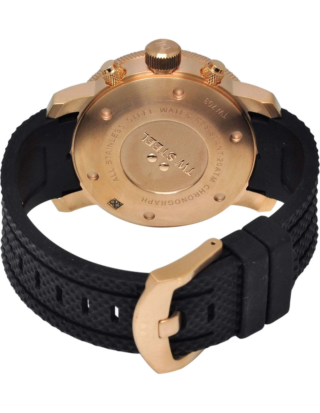 Montre Homme TW Steel Grandeur Tech TW703 Noir vue 3