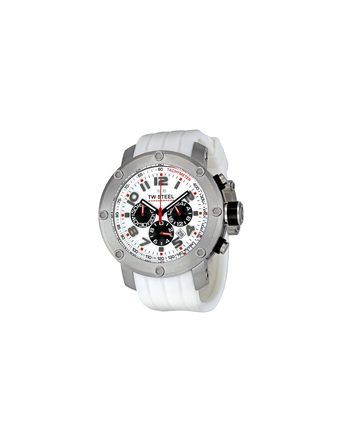 Montre Homme TW Steel Grandeur Tech TW122 Blanc