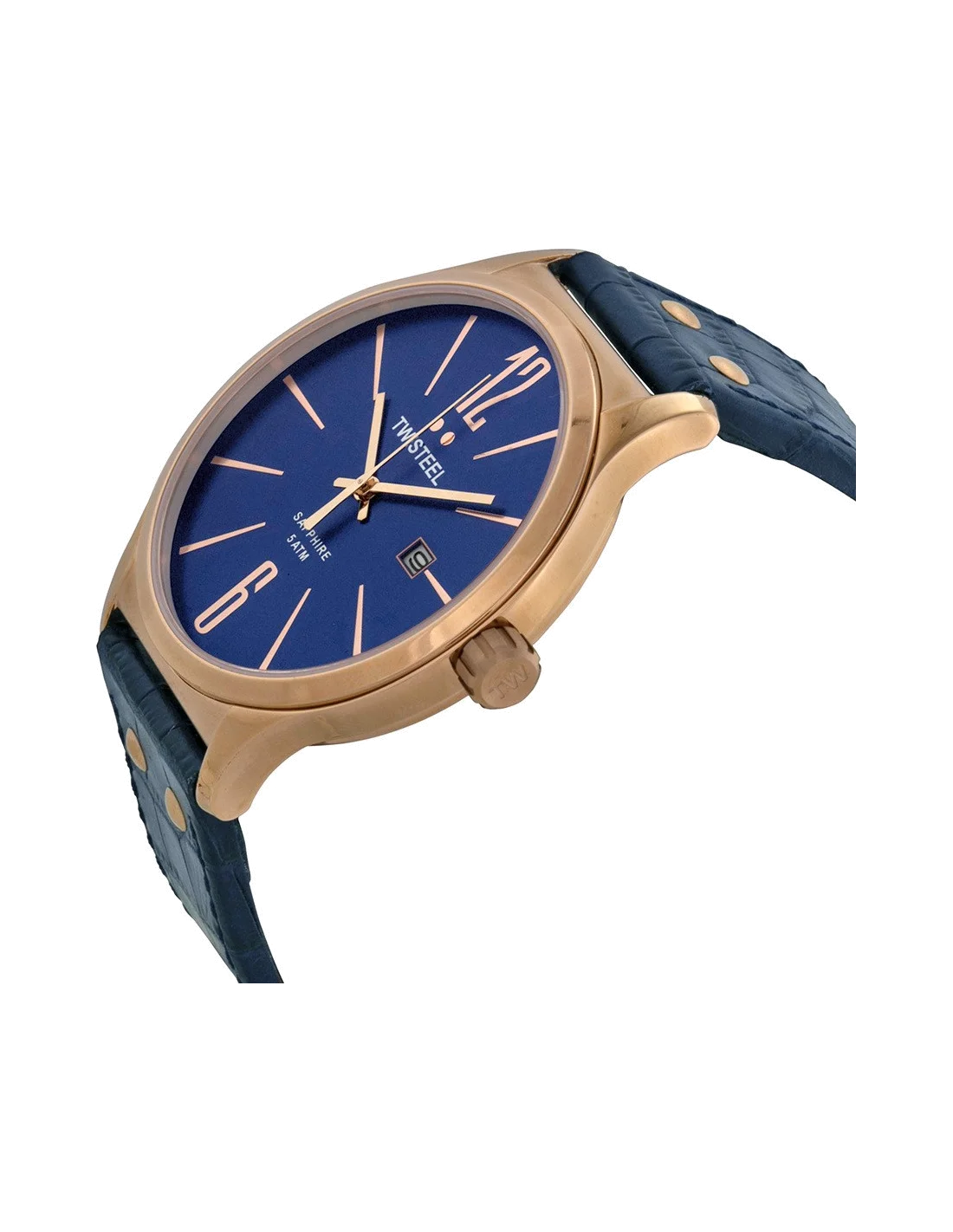 Montre Homme TW Steel Slim Line TW1305 Bleu vue 2