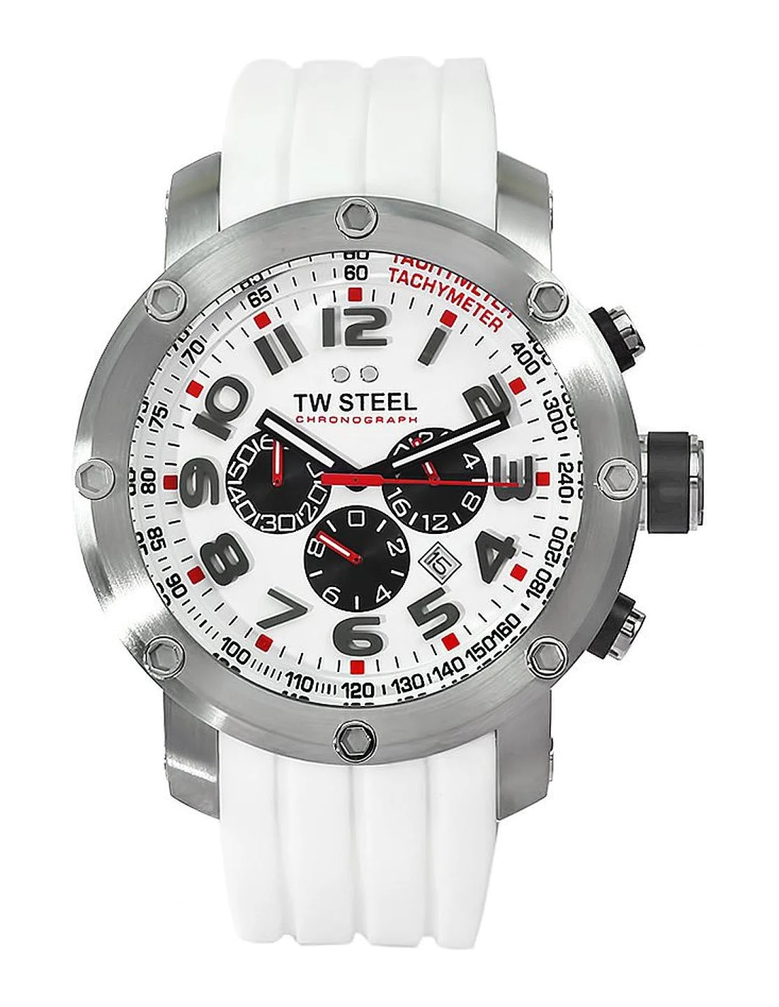 Montre Homme TW Steel Grandeur Tech TW123 Blanc