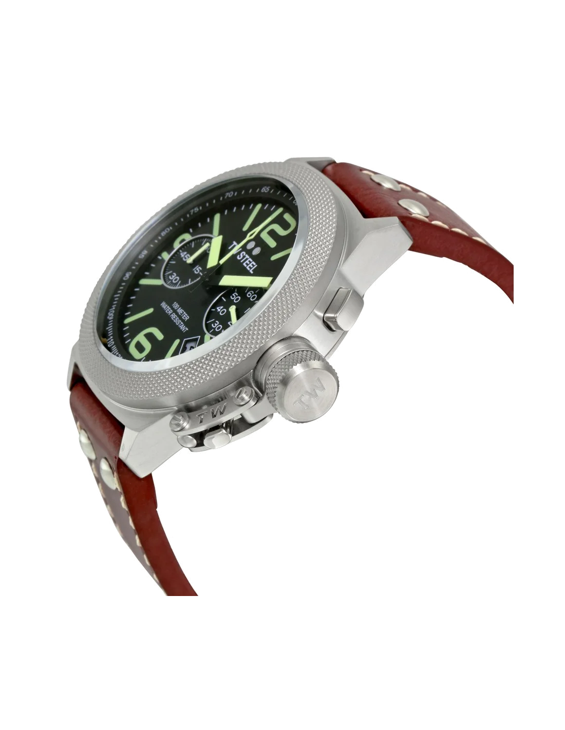 Montre Homme TW Steel CEO Canteen Leather CS23 vue 2