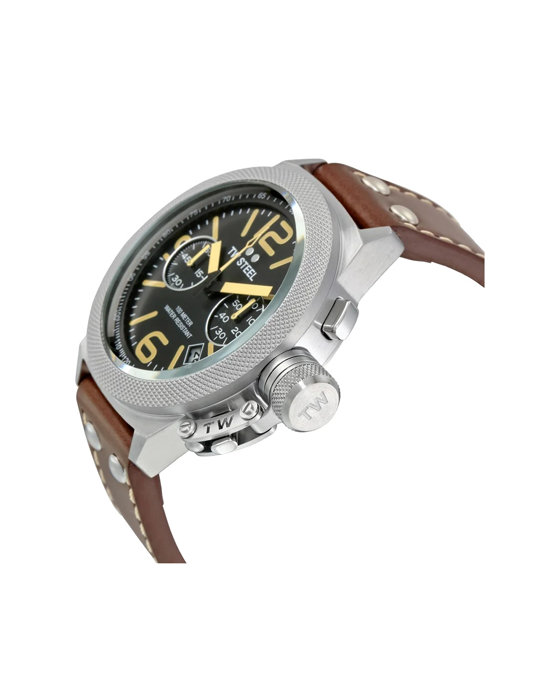 Montre Homme TW Steel CEO Canteen Leather CS33 vue 2