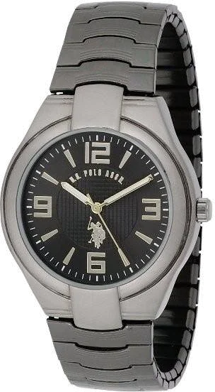 Montre Homme US Polo USC80018 Grise Cadran noir