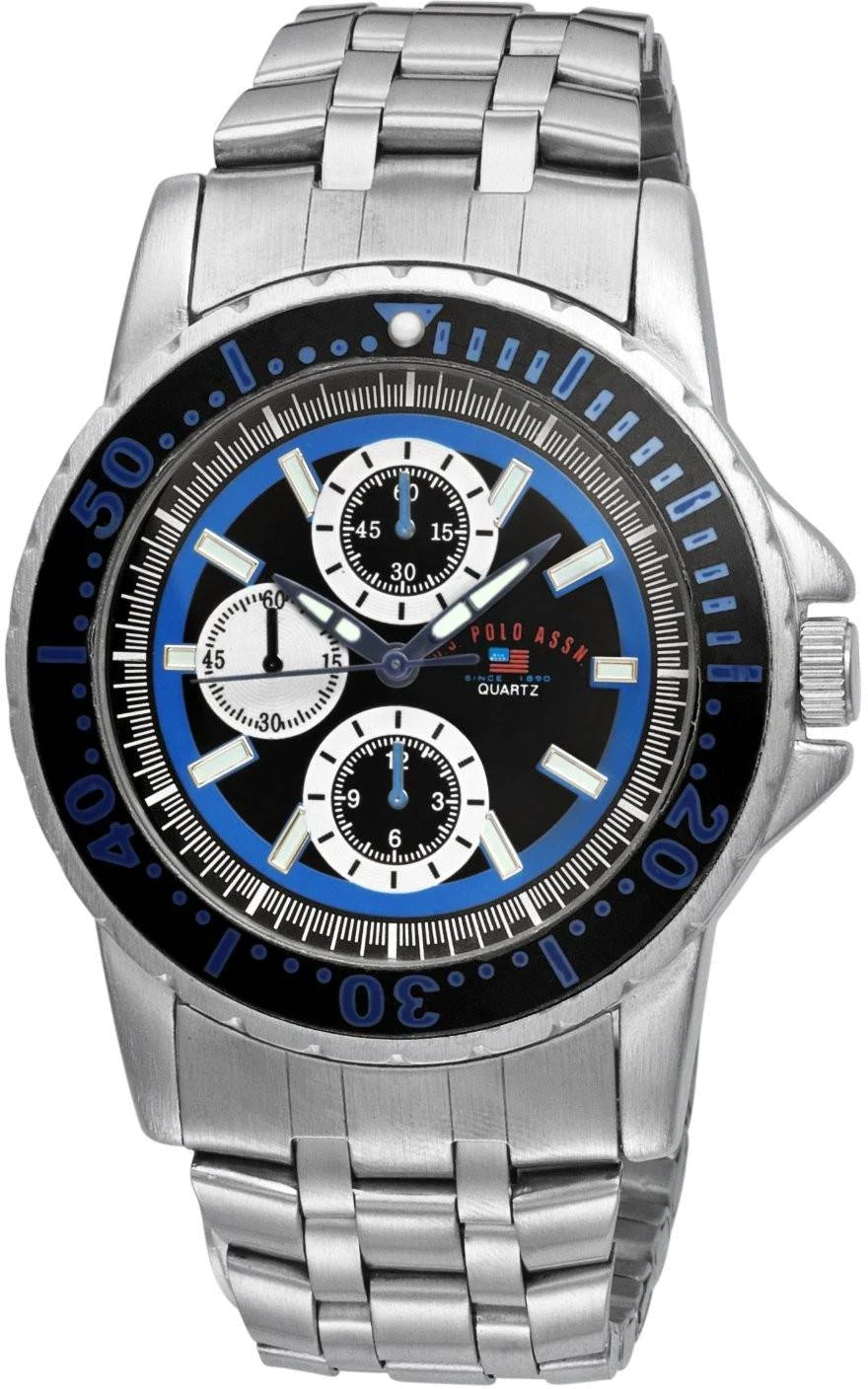 Montre Homme US Polo US8457 Bracelet En Acier