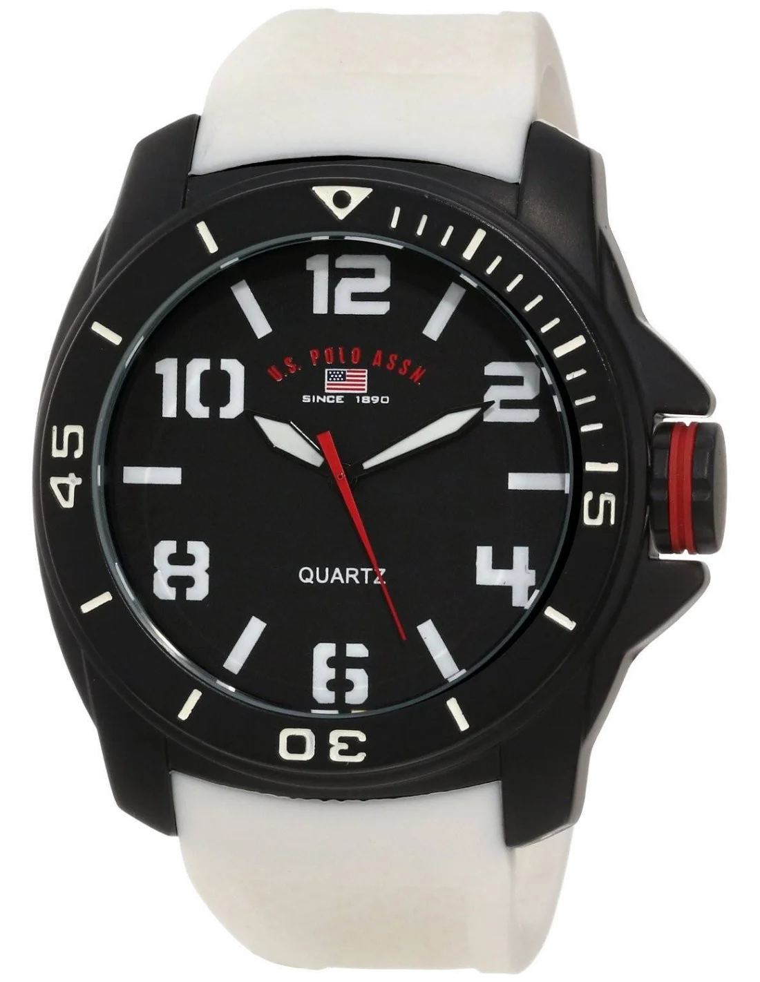 Montre Homme US Polo US9188 Blanc