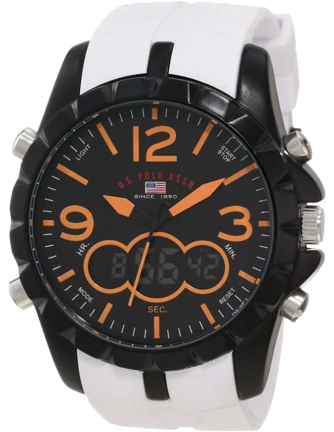 Montre Homme US Polo US9244 Blanc