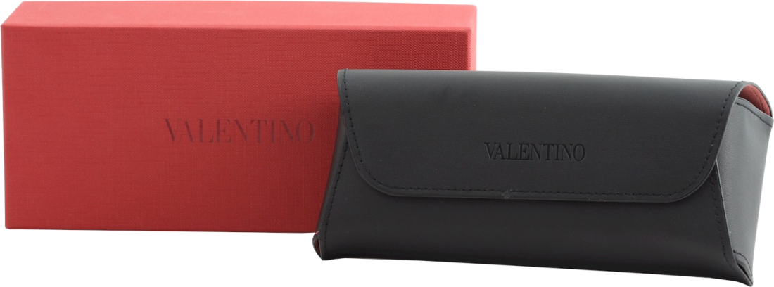 Lunettes de soleil Valentino Garavani VA2027 forme ovale - Noir vue 2