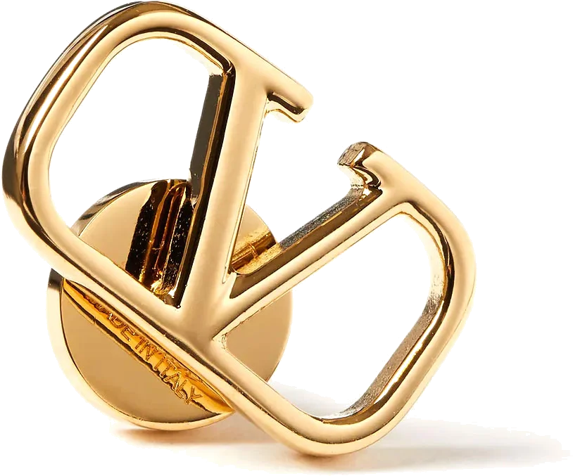 Boucles d'oreilles Valentino Garavani Vlogo Signature en métal vue 2