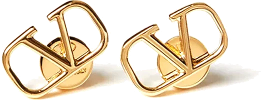 Boucles d'oreilles Valentino Garavani Vlogo Signature en métal