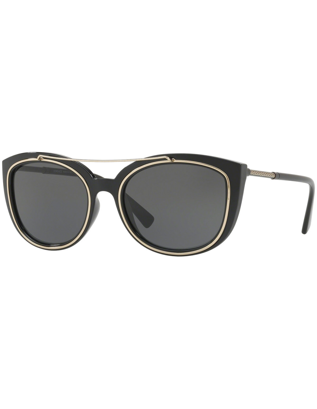 Lunettes de soleil Versace VE4336 - Noir - Or