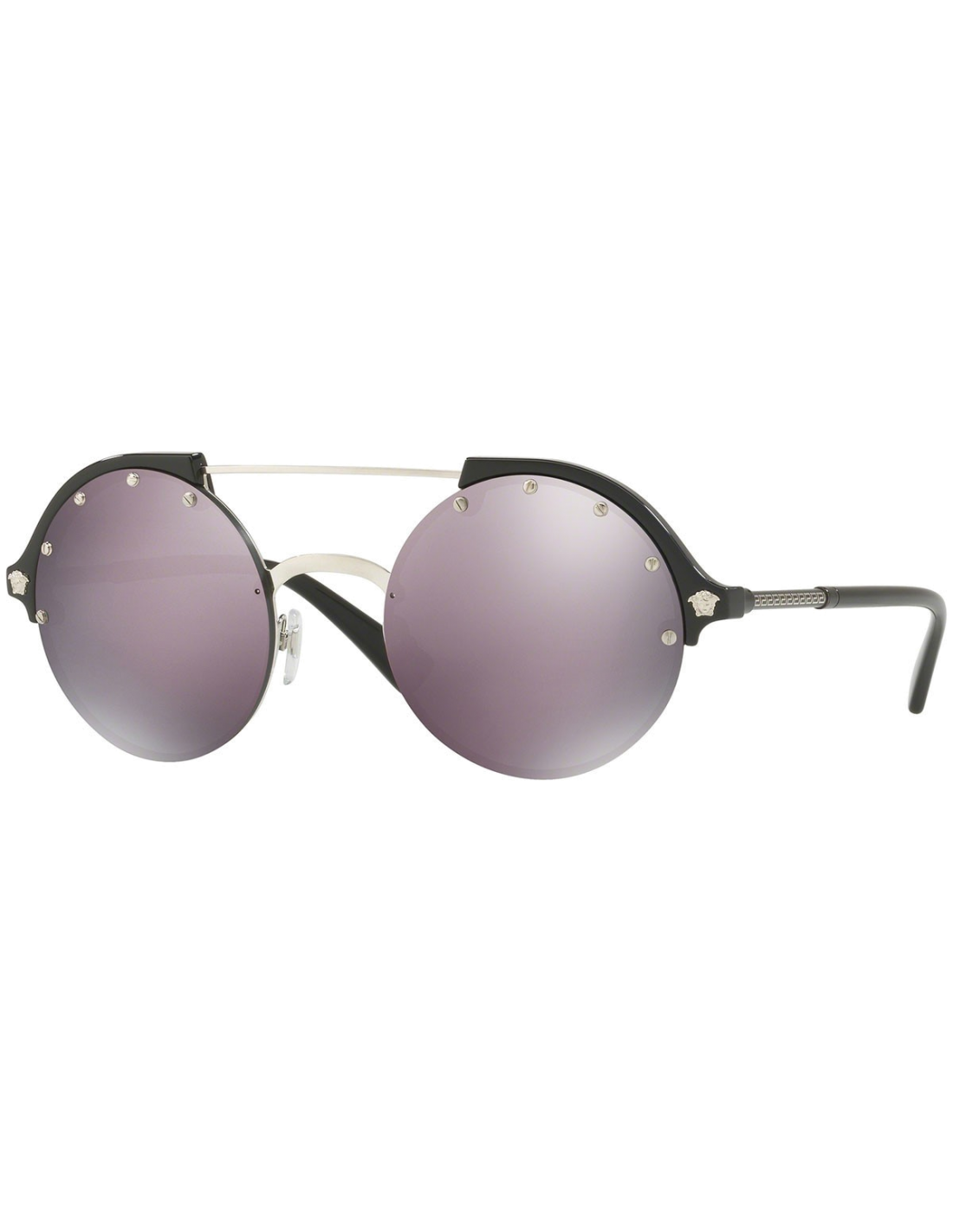 Lunettes de soleil Versace VE4337 - Noir-Argenté