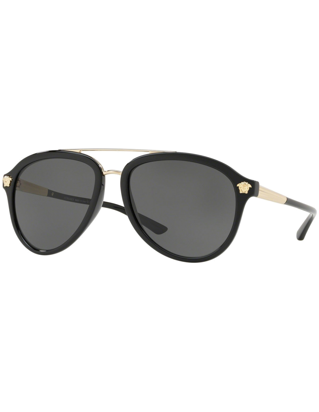 Lunettes de soleil Versace VE4341 - Noir - Or