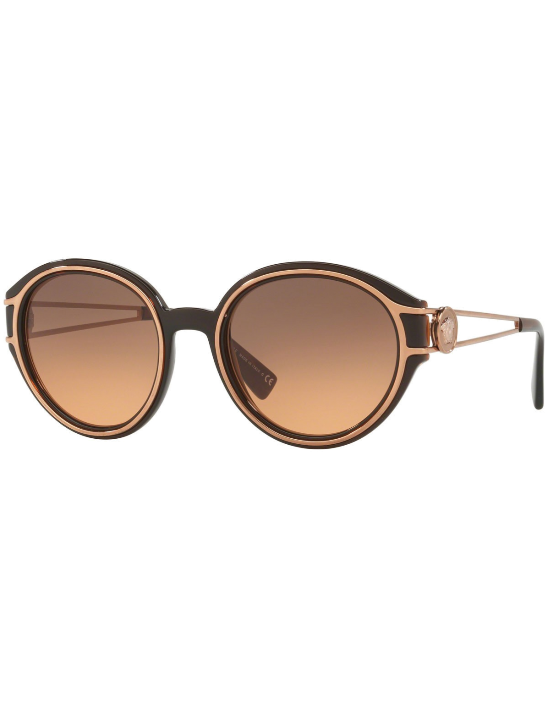 Lunettes de soleil Versace VE4342 - Brun - Or