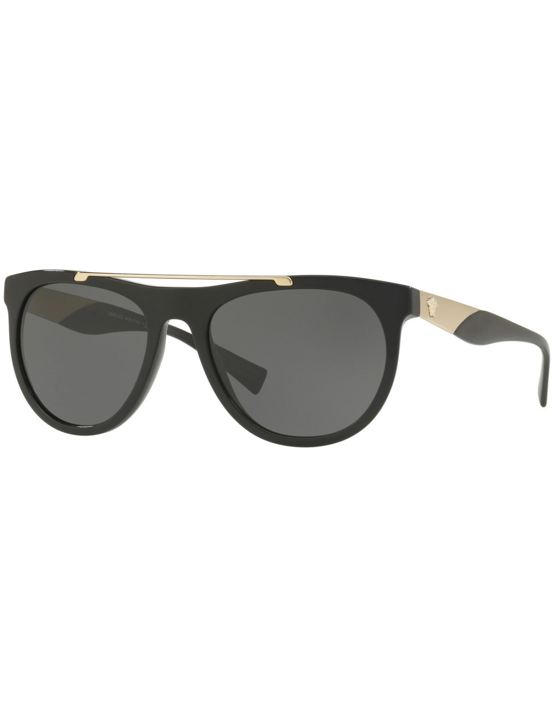 Lunettes de soleil Versace VE4347 - Noir - Noir.