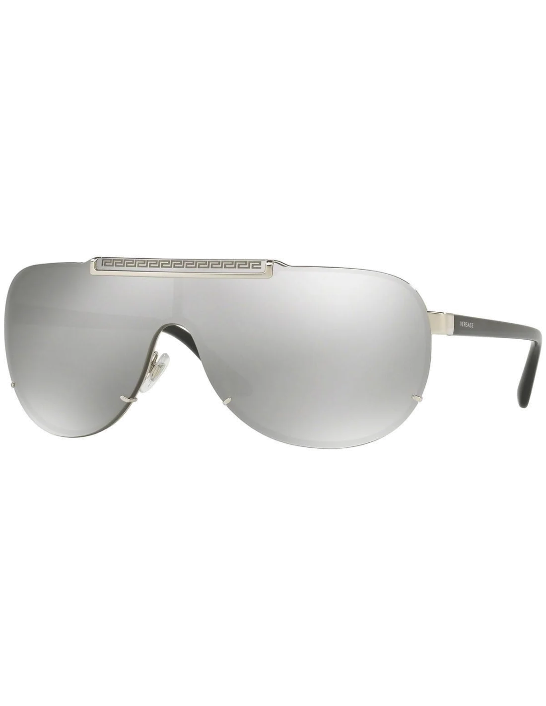 Lunettes de soleil Versace VE2140 10006G Masque argenté
