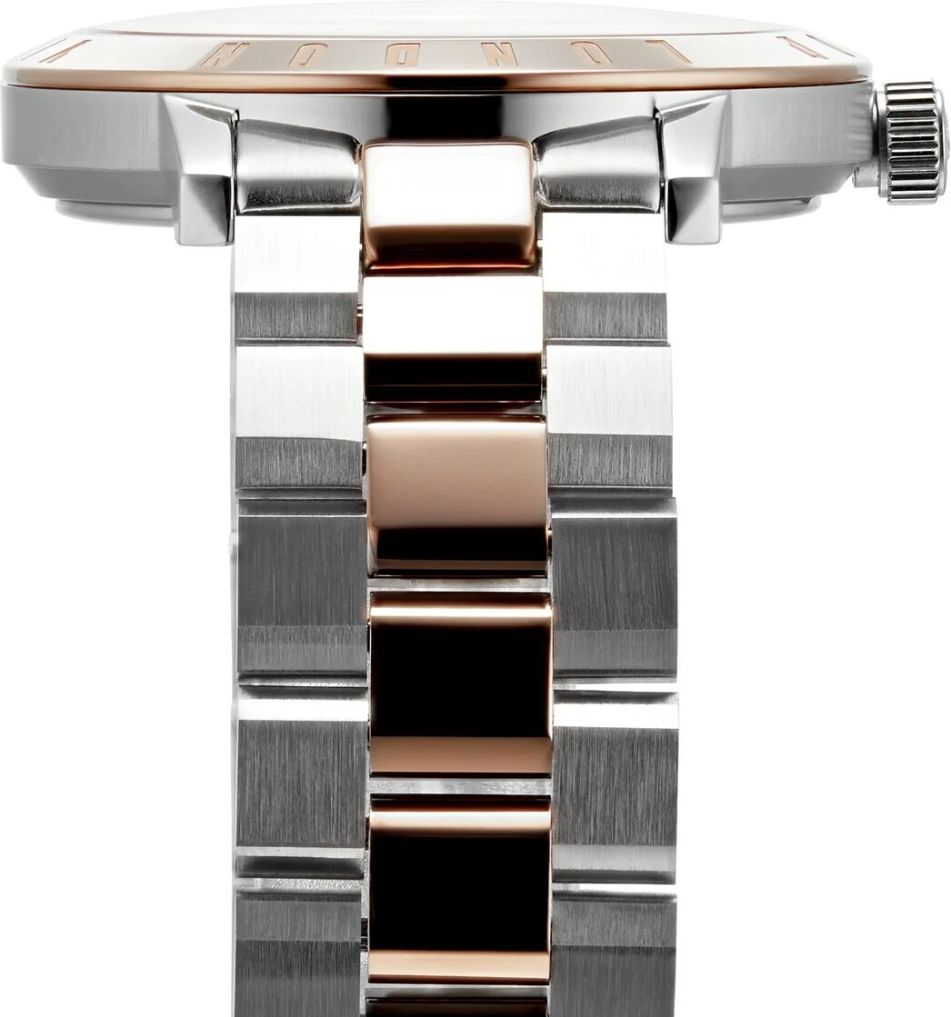 Montre Femme Vivienne Westwood VV152RSSL - Cadran Argenté & Bracelet Acier Bicolore Argent/Or Rose vue 2