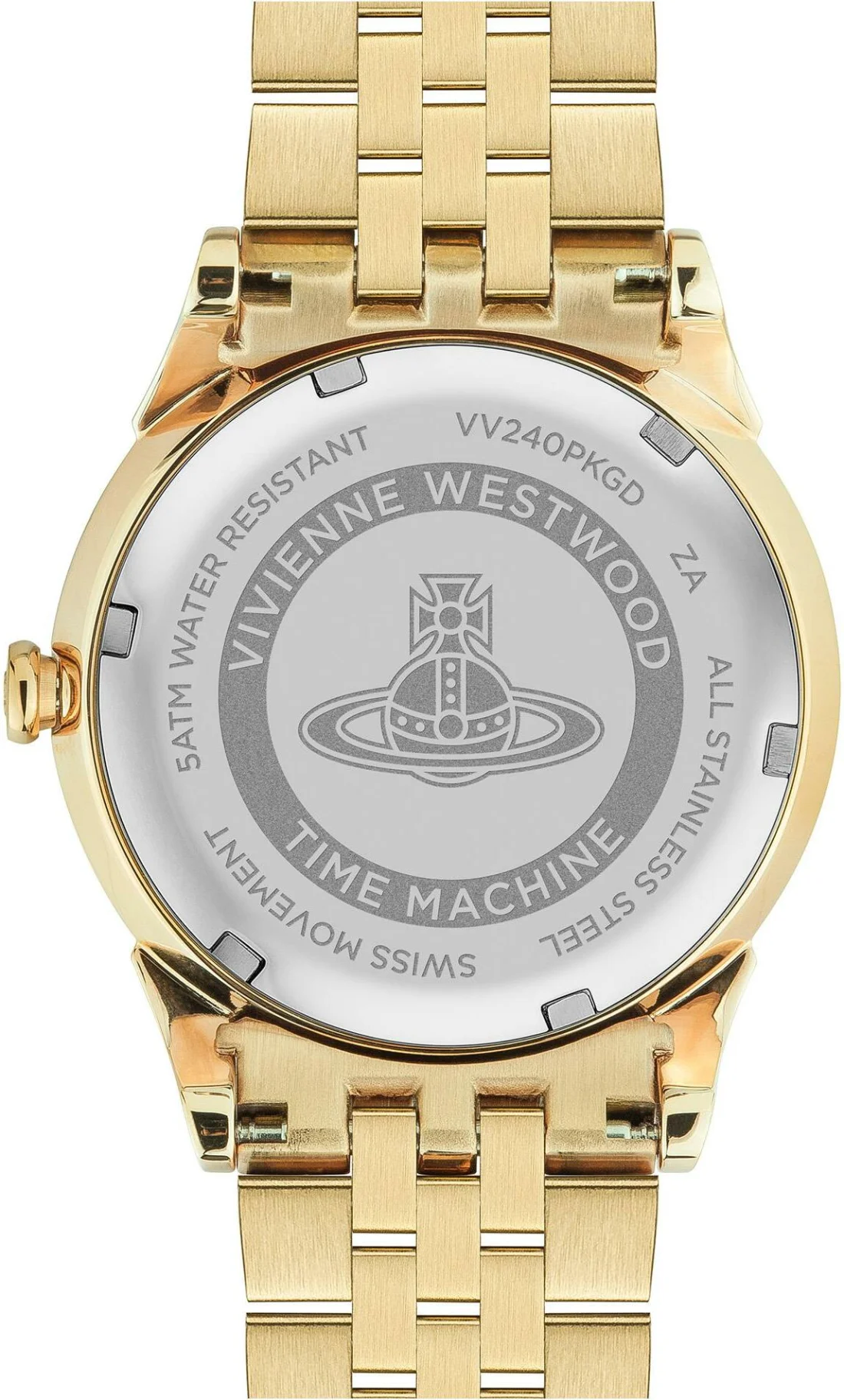 Montre Femme Vivienne Westwood VV240PKGD - Boîtier Acier Doré 38mm, Cadran Rose vue 4