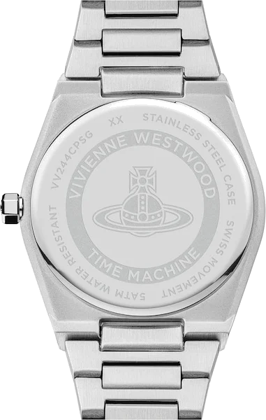 Montre Femme Vivienne Westwood Charterhouse VV244CPSG - Cadran doré, bracelet acier bicolore vue 3