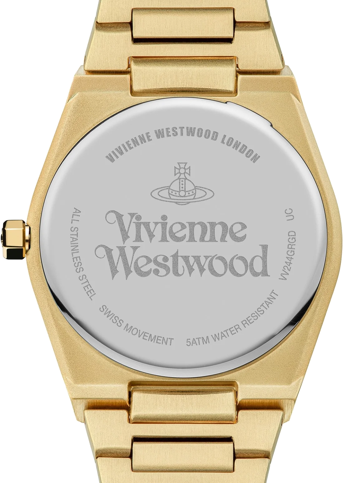 Montre Femme Vivienne Westwood Limehouse VV244GRGD - Cadran Vert, Boîtier et Bracelet Doré Acier vue 4