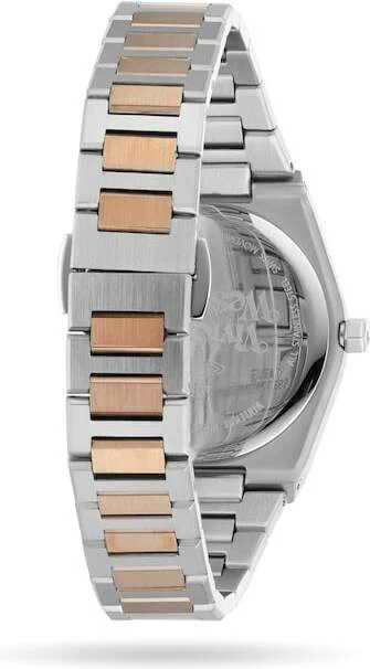 Montre Femme Vivienne Westwood VV244GYSR - Cadran Noir, Bracelet Acier Bicolore Argent vue 2