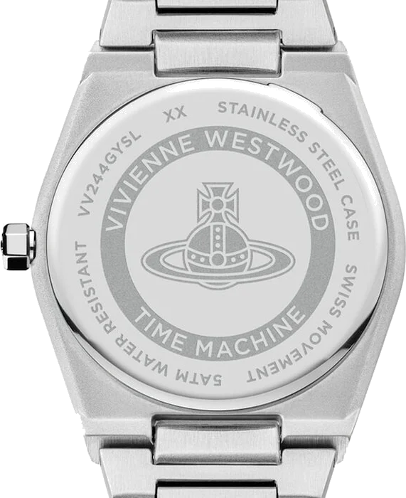 Montre Femme Vivienne Westwood Limehouse VV244SLSL - Boîtier argent strass, bracelet acier vue 3