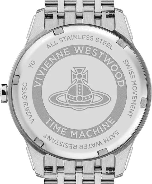 Montre Femme Vivienne Westwood VV262LGYSG East End - Cadran Gris Métallisé, Bracelet Acier Bicolore Or et Argent vue 5