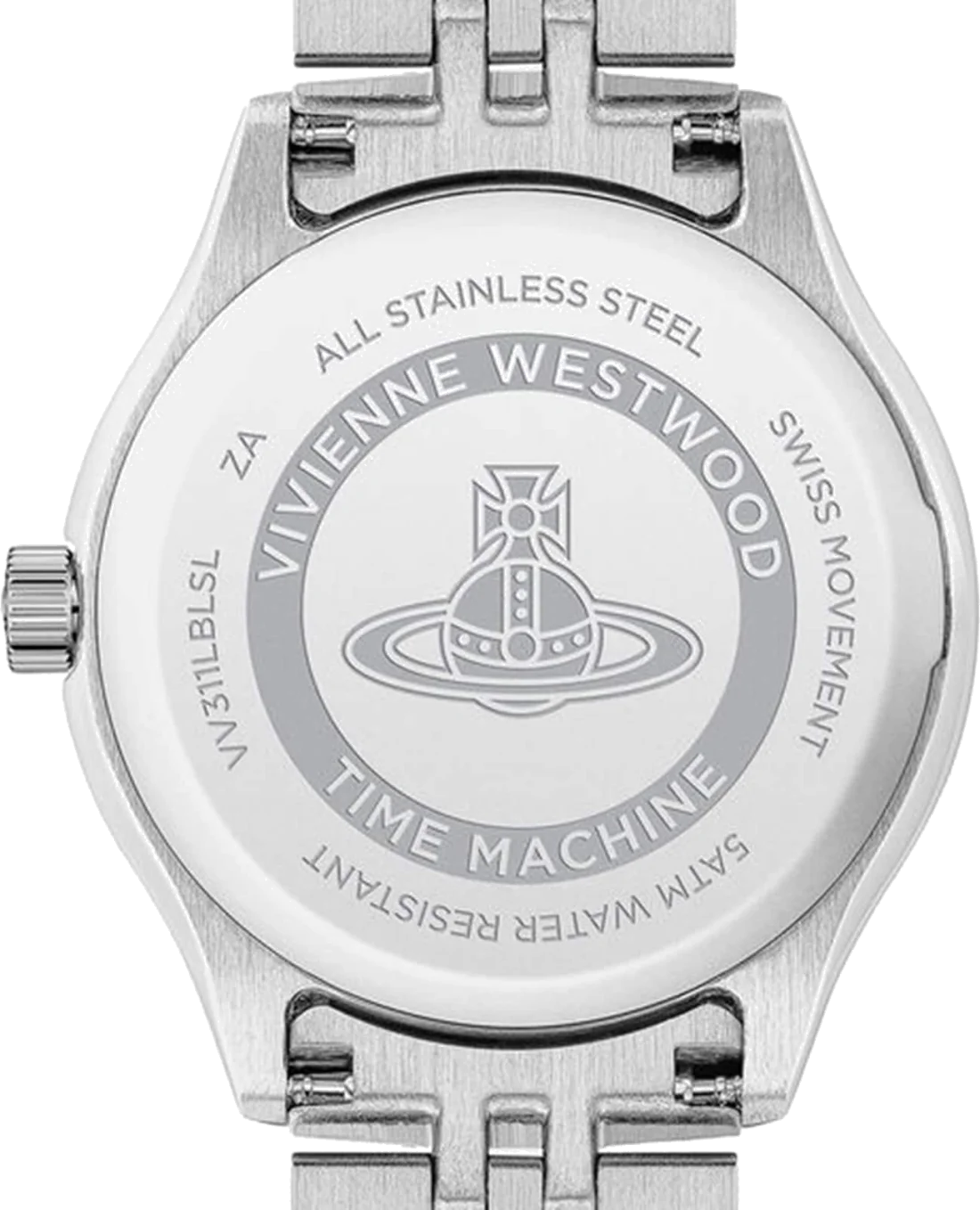 Montre Femme Vivienne Westwood VV311LBLSL - Cadran Bleu & Bracelet Acier Argenté vue 2