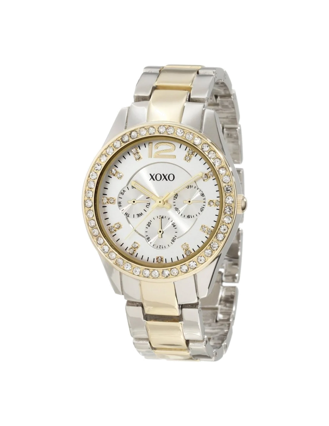 Montre Femme XOXO XO5478 en Acier Argent Bicolore